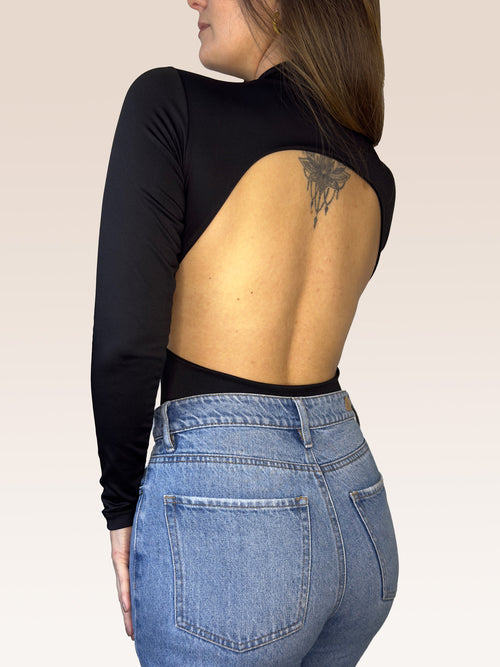 Body Manga Larga Escote Espalda Body Manga Larga Escote Espalda - Básicos ÉCLAT