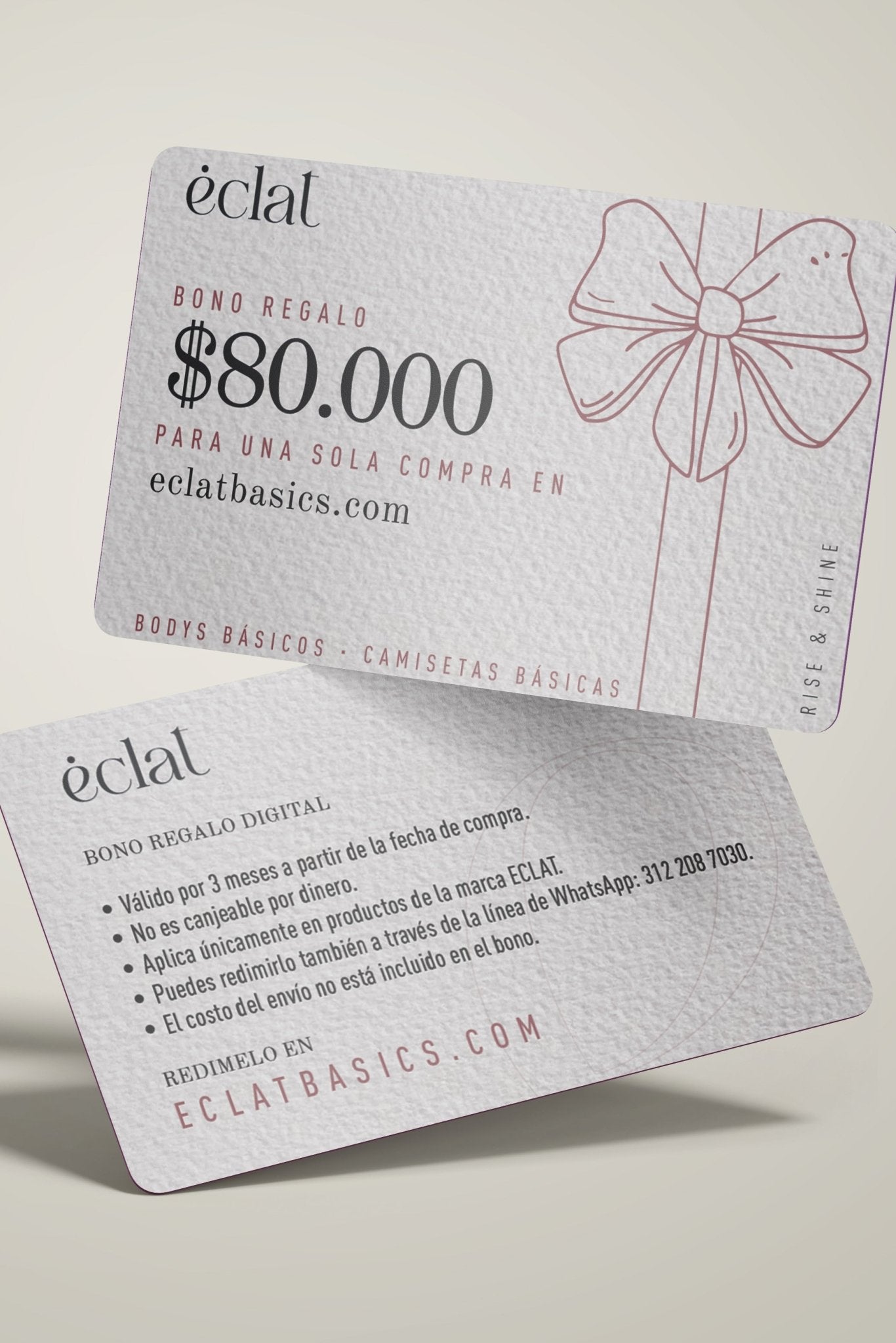 Tarjeta de Regalo Básicos ÉCLAT Tarjeta de Regalo Básicos ÉCLAT - Básicos ÉCLAT