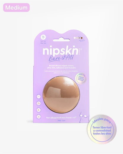Cubrepezones de Silicona Reutilizable Nipskin®